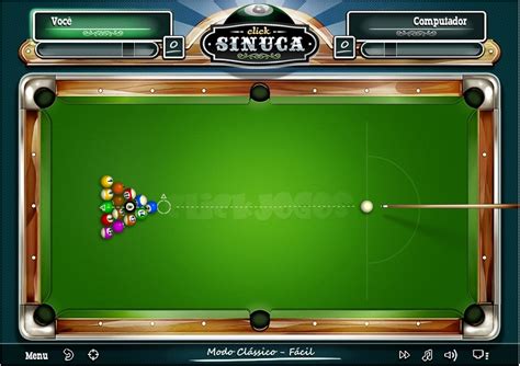 jogo de sinuca billiards click jogos